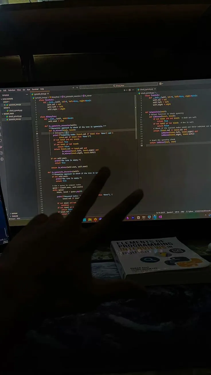 Code editor screenshot